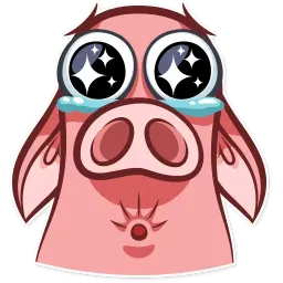 Pete The Pig sticker 4