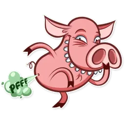 Pete The Pig sticker 8