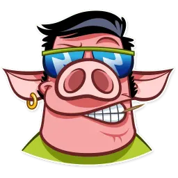 Pete The Pig sticker 9