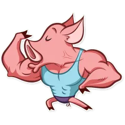 Pete The Pig sticker 10