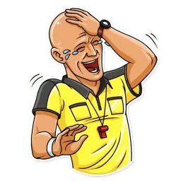 Pierluigi Collina Telegram sticker pack