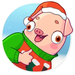 Мистер Свин sticker 3