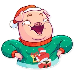 Мистер Свин sticker 6
