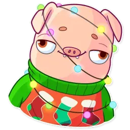 Мистер Свин sticker 10