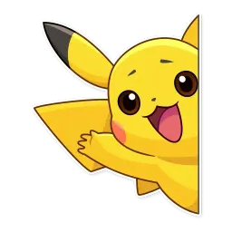 Pikachu Detective sticker 5