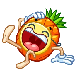 Ананас Telegram sticker pack