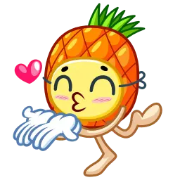 Ананас sticker 2