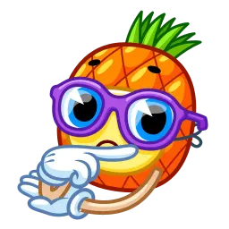 Ананас sticker 11