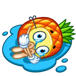 Ананас sticker 12