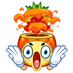 Ананас sticker 4