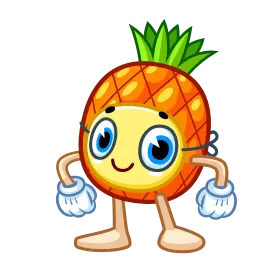 Ананас sticker 5
