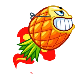 Ананас sticker 6