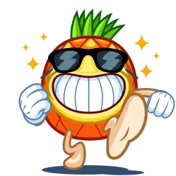 Ананас sticker 7