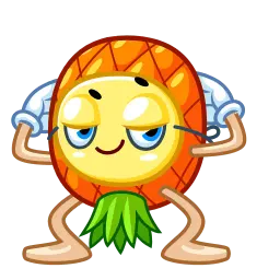 Ананас sticker 8