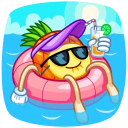 Ананас sticker 10