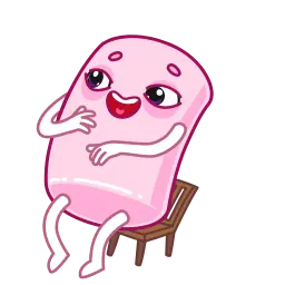 Маршмеллоу Telegram sticker pack