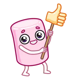 Маршмеллоу sticker 3