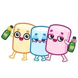 Маршмеллоу sticker 7