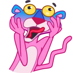 Розовая пантера sticker 4