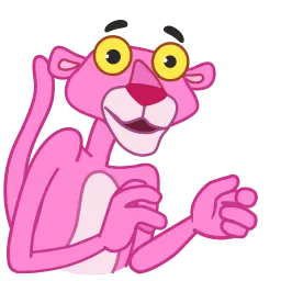Розовая пантера sticker 9