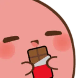 Розовая картошка sticker 6