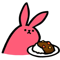Pink Rabbit sticker 6