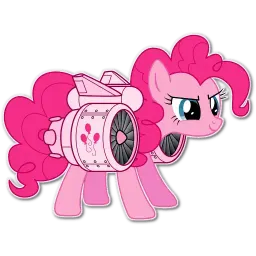 Pinkie Pie Division sticker 3