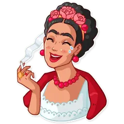 Frida Kahlo Telegram sticker pack