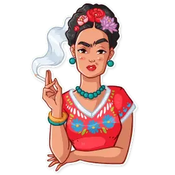 Frida Kahlo sticker 12