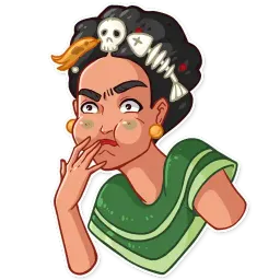 Frida Kahlo sticker 6