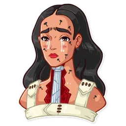 Frida Kahlo sticker 7