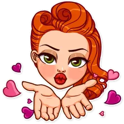 Pin-up Girl sticker 3