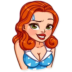 Pin-up Girl sticker 4