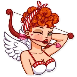 Pin-up Girl sticker 5
