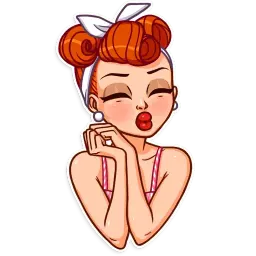 Pin-up Girl sticker 10