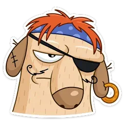 Пират Дигги sticker 11