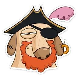 Пират Дигги sticker 12