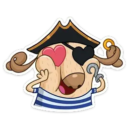 Пират Дигги sticker 5