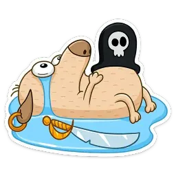 Пират Дигги sticker 10