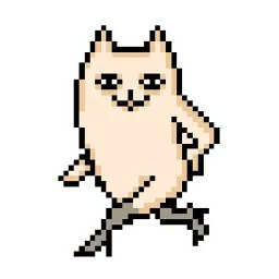 Pixel cat sticker 7