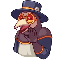 Чумной доктор Telegram sticker pack
