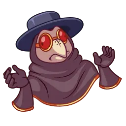 Чумной доктор sticker 12