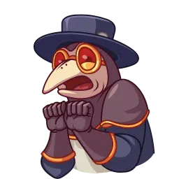 Чумной доктор sticker 4