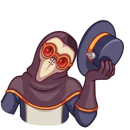 Чумной доктор sticker 5