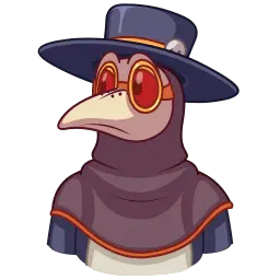 Чумной доктор sticker 7