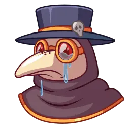 Чумной доктор sticker 8