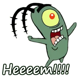Планктон sticker 3