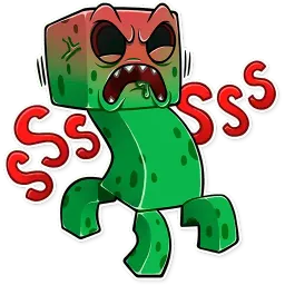 Майнкрафт sticker 11
