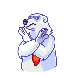 Полярный медведь sticker 12