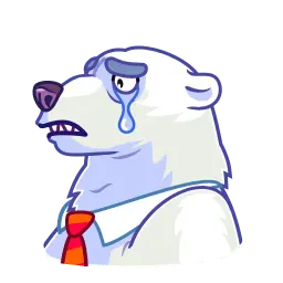 Полярный медведь sticker 7